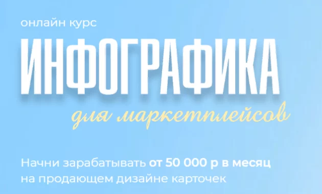 Инфографика для маркетплейсов