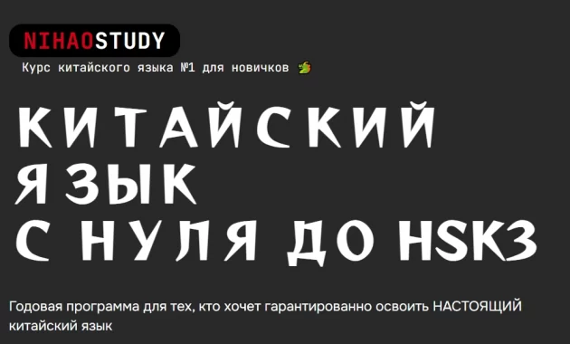 Китайский язык с нуля до HSK3